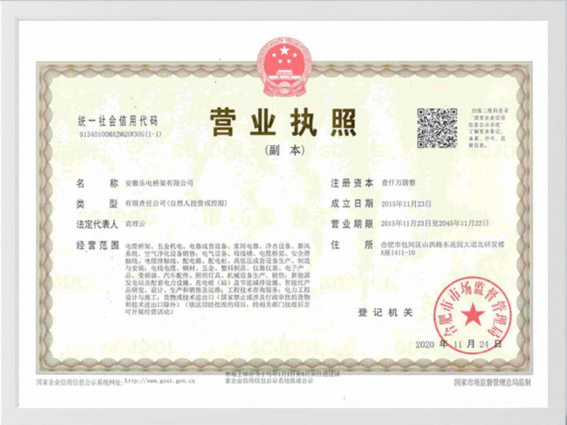 百色营业执照